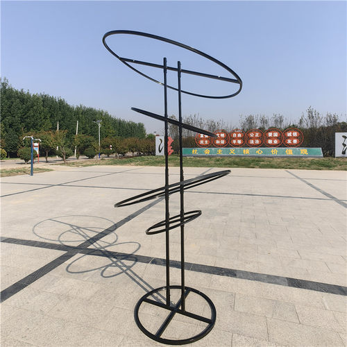 婚庆道具地球珠铁艺圆环异形架伊美韩式水晶线帘架KT板背景架摆件