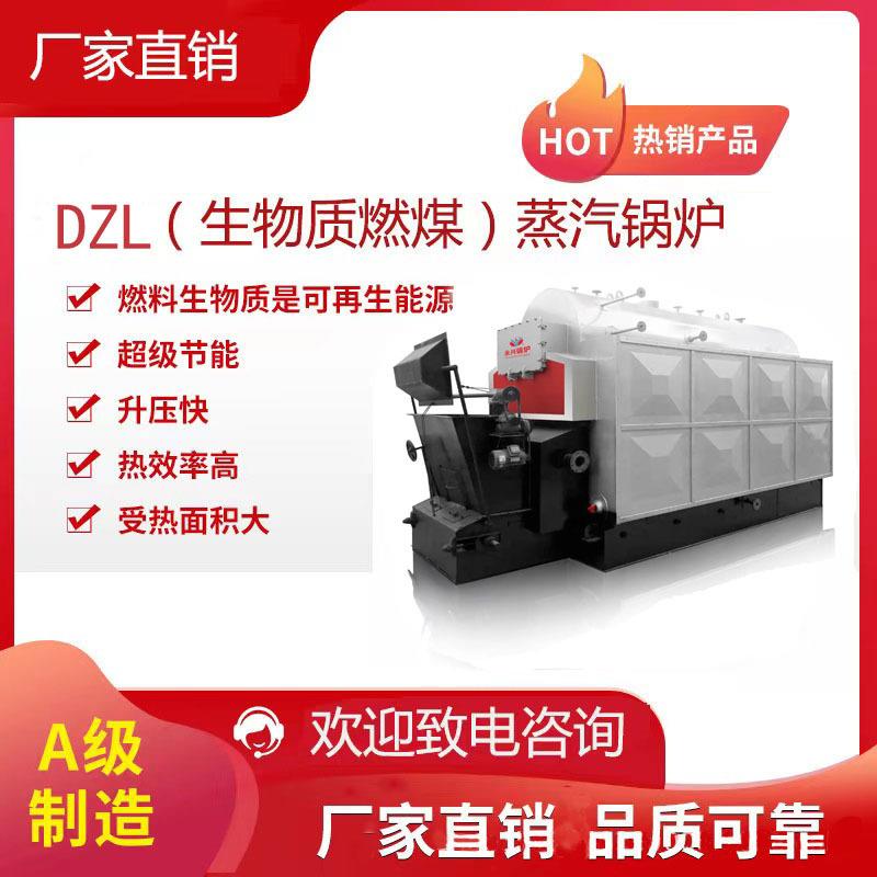 长沙现货供应DZL6-1.25-SII工厂直发DZL型生物质蒸汽锅炉价格
