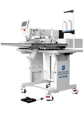 XDB-4030单缝式床垫拉手带缝合机大梭芯减少更换底线机率