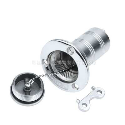 316不锈钢油箱体加油口注水口船用五金游艇配件油舱水汽车房车