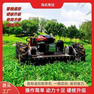 源头厂家汽油款小型遥控割草机 生态园葡萄庄园修剪杂草割草机