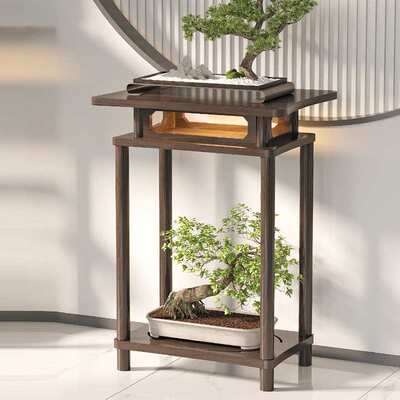 花架置物架阳台落地式室内客厅装饰花台实木多层窗台多肉花盆架子