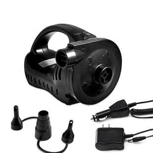 充气电泵蓄电泵抽收纳袋抽真空吸气家用气垫床便携车载泵打气泵