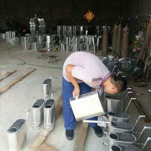 防爆铝制加油桶长嘴便携式铝制加油壶5/10/20升装石油石化铝桶壶