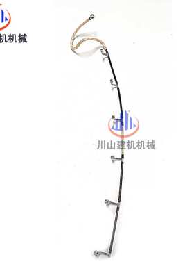 挖掘机配件PC300 350 360-7-8喷油嘴油管6D114发动机喷油嘴回油管