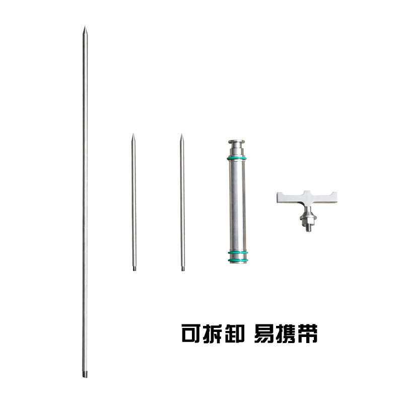 304不锈钢羊腿叉烤羊腿羊排烤鸡烧烤加粗大号钎子可拆卸垒德株