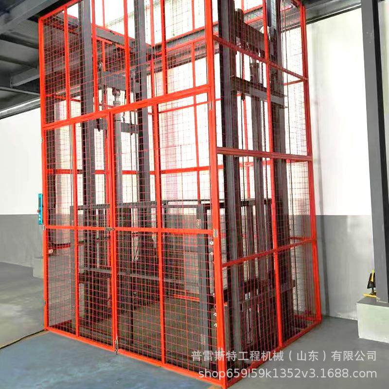 仓储提货四柱导轨货梯供应厂房液压货梯二层车间简易载货升降平台,五金/工具,升降台,淘宝优惠券,粉丝福利购,淘宝优惠卷
