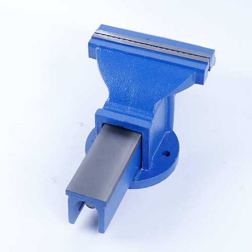 直供货源重型带工作台台钳台虎钳 可旋转3-20寸bench vice 桌虎钳
