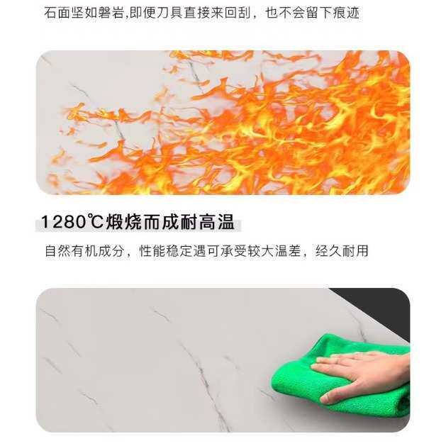 欧式简约咖啡桌家用岩板组茶几子母组合茶几客厅沙发置物轻奢茶几
