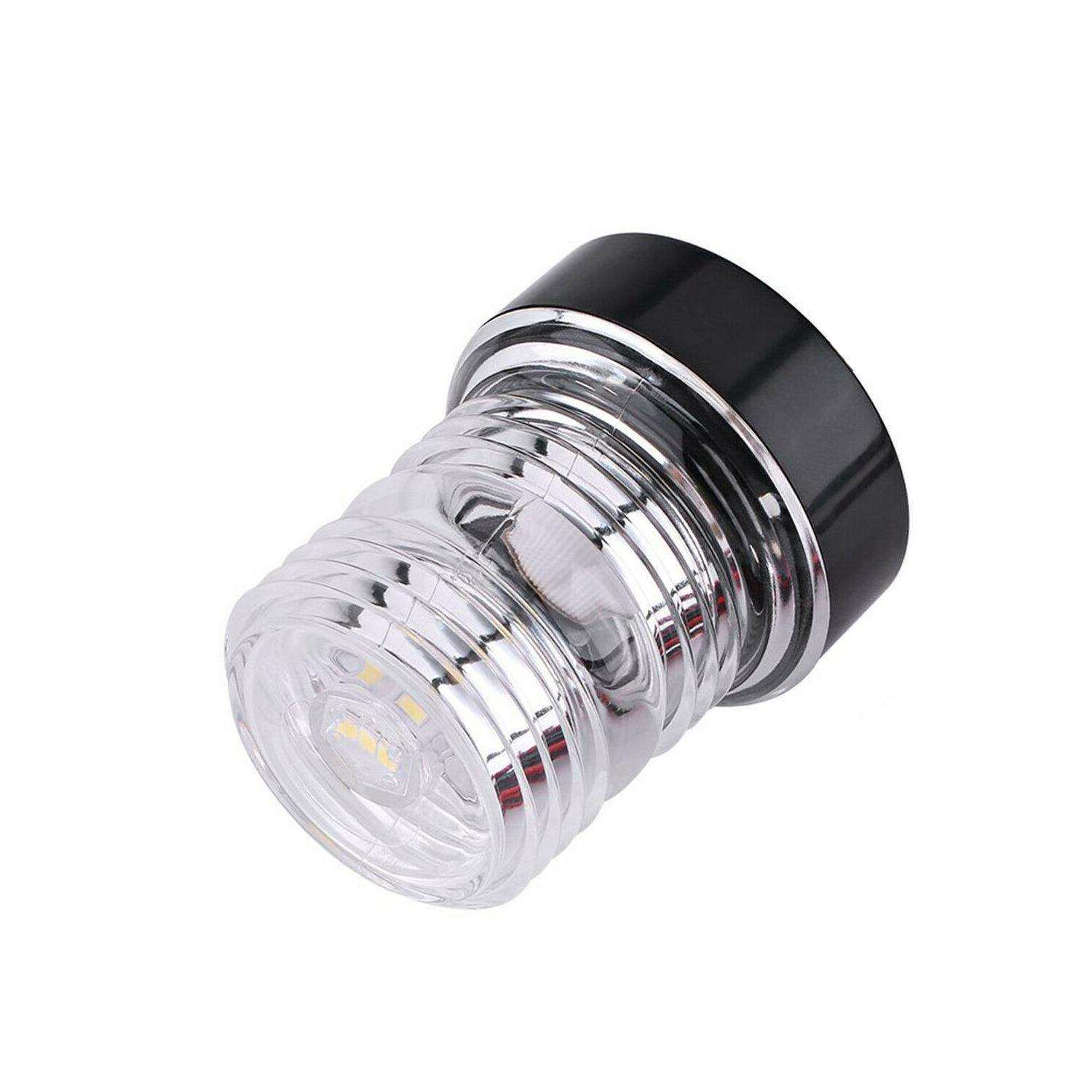 LED船用360度环照灯透明塑料底座舷灯LED/钨丝游艇灯小艇照明灯指