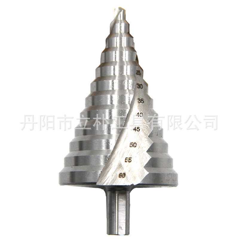大尺寸6-60mm开孔器高速钢螺旋槽阶梯钻白钻塔钻三角钻多功能钻头