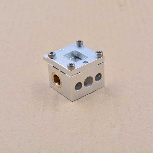 link cnc同步带铝滑块石墨轴承铜套直线um2光轴8mm
