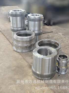 安恕朗盛机械厂家供应GIICL鼓型联轴器内处齿圈代加工非标件标件