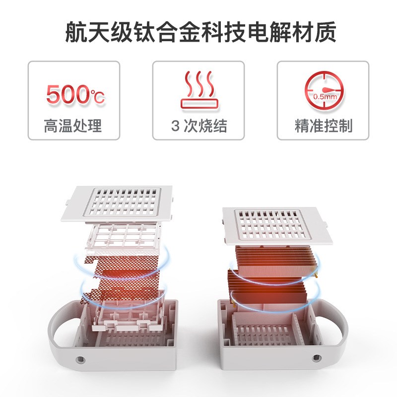 定制果蔬清洗机家用净化器羟基电解双仓双启动净化洗菜果蔬机厂家