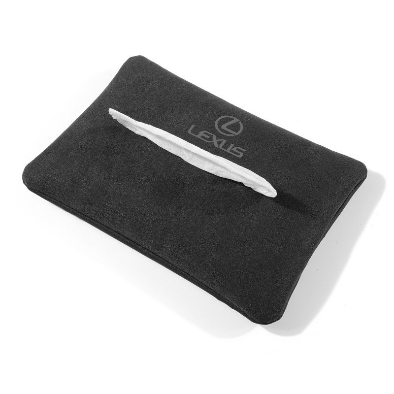 适用于雷克萨斯车载纸巾盒es200 es300h nx200后排翻毛皮抽纸袋包