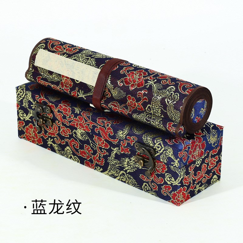 卷轴宣纸国画生宣3米5米10米仿古宣纸加厚书画创作手卷配锦盒