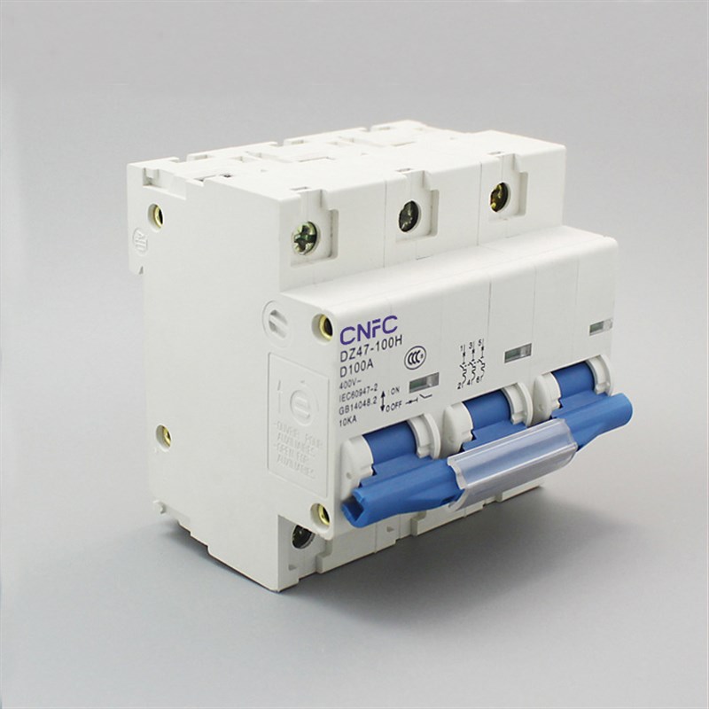 【现货供应】3P-100A高分段小型短路器NC DZ47-100H 【保护性高】