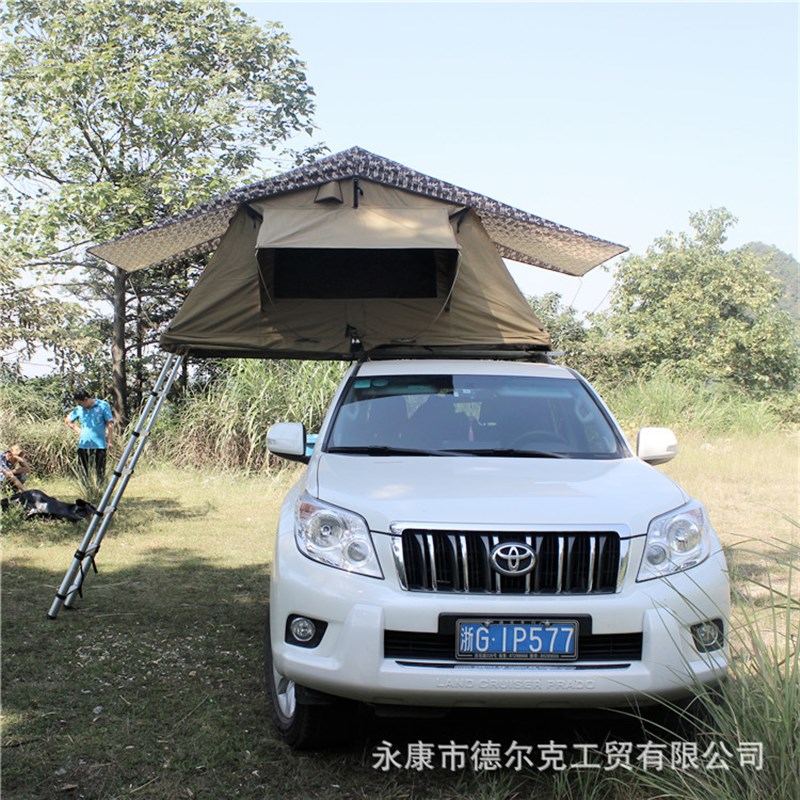 源头工厂汽车帐篷硬壳车顶帐篷户外旅行汽车自驾游露营车载帐篷