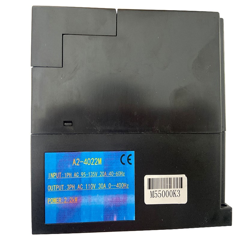 A2-4022M单相交流95-135v转三相110v变频器风机电机水泵2.2kw调速