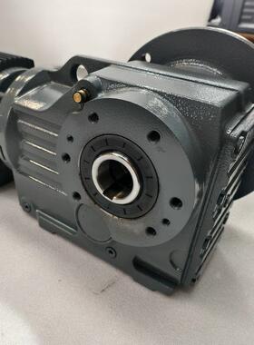 欧邦KAF系列斜齿面减速机双级平行轴卧式齿轮减速机减速带配件