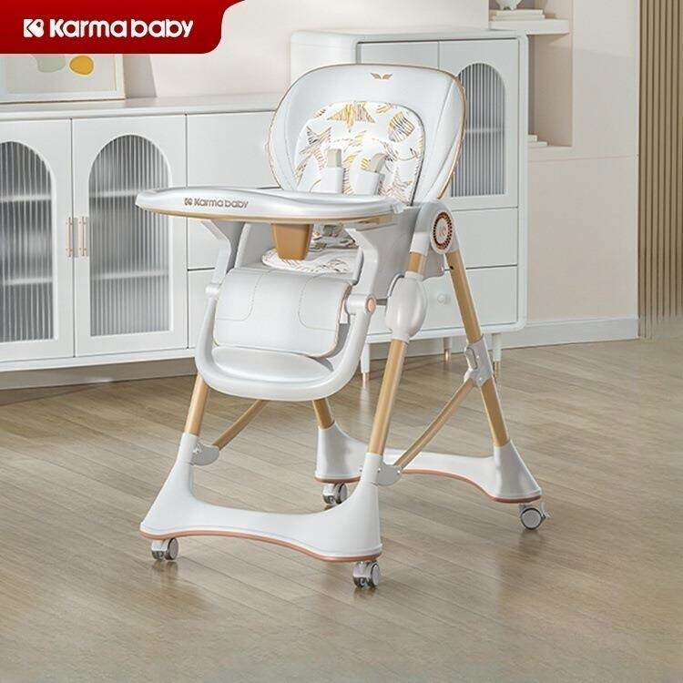 卡曼宝宝餐椅婴儿餐桌椅家用可坐躺多功能便携幼儿童吃饭学坐椅子