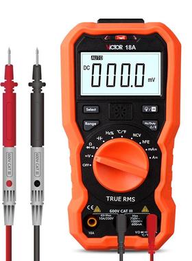 VICTOR胜利VC18A/VC18B数字万用表自动量程真有效值NCV电容多用表