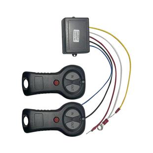 汽车电关动绞继电盘器绞盘控制野系IJG统无线开越绞盘控制器