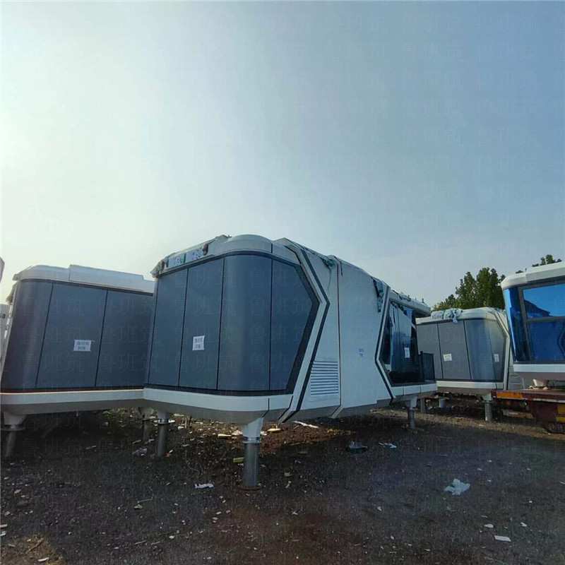 移动办公室科技感十足的创意街区式方舱引领未来住宿潮流太空舱