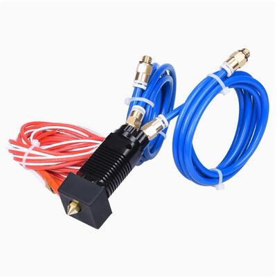 linkcnc3D打印机喷头1.75mmCR10S挤出头2进1出