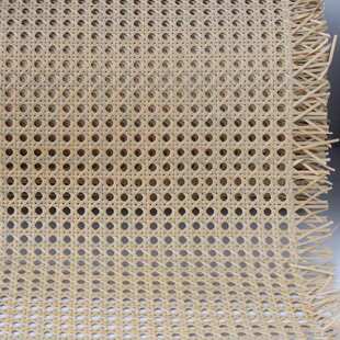 塑料藤编材料铜钱八角眼笪庭院屏风桌椅家具家居仿藤吊顶背景装饰