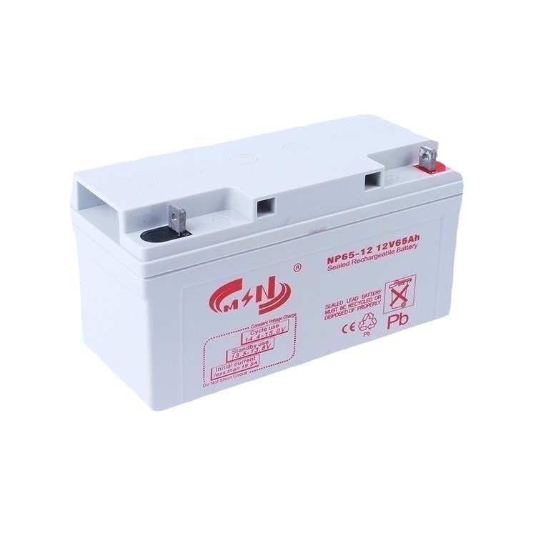 12V65Ah铅酸蓄电池备用电源AGM蓄电池太阳能储能免维护铅酸蓄电池
