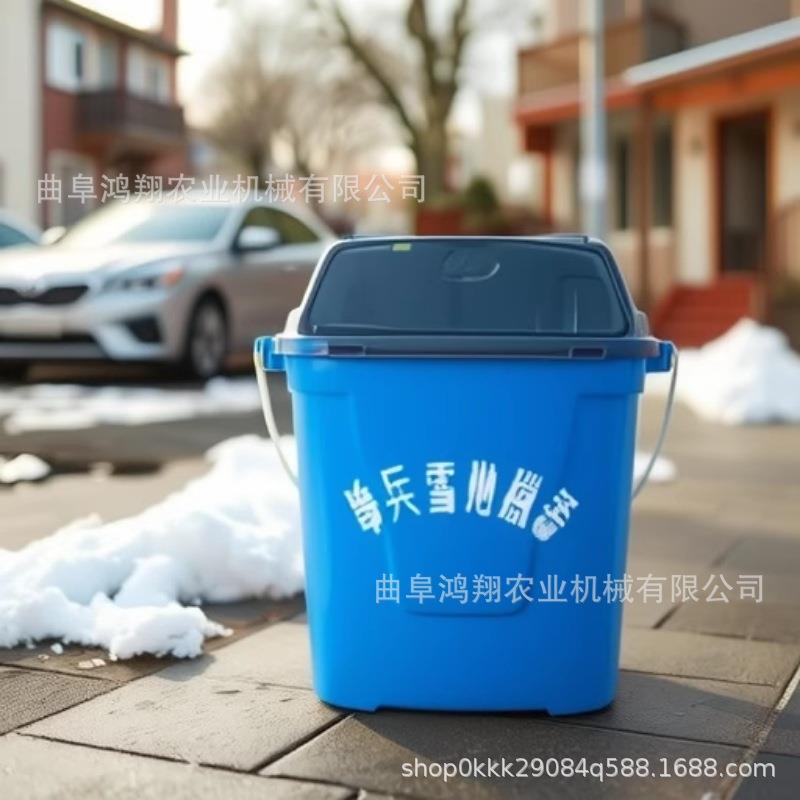 单兵融雪抛撒器后背式电动融雪剂撒布机全自动颗粒盐喷洒投饵器