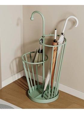 雨伞收纳架家用门口放伞神器落地简约网红挂放伞架可沥水装伞架子