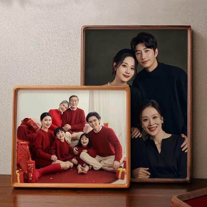 文创相框全家福纪念册实木相框软装摆件实木摆台小型玄关摆件手工,农用物资,其他肥料,淘宝优惠券,粉丝福利购,淘宝优惠卷