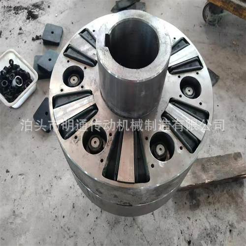 LK3式弹性块联轴器LK8/LK9工业连轴器调节刚度弹性连轴节