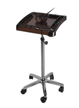 工厂升降货架理发店烫发焗油染碗置物架不锈钢移动染架