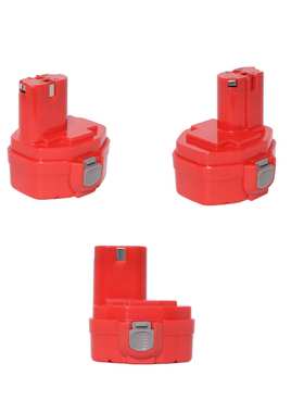 替代 MAK电动工具电池14.4V 3.0Ah手电钻工具配件红色镍氢电池