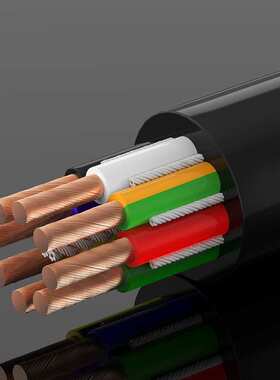 800万次高柔拖链线TRVV13G0.5MM自动化机械设备线机器柔性拖链线