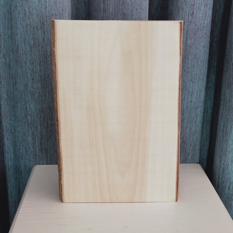 手工带皮银杏木菜板整木切菜板实木白果树砧板家用粘板防霉占板剁