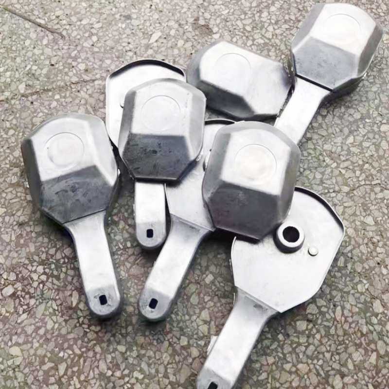 铂金版锌合金自动折叠摇手 土黄金版全铝合金摇把 三叉式摇手柄
