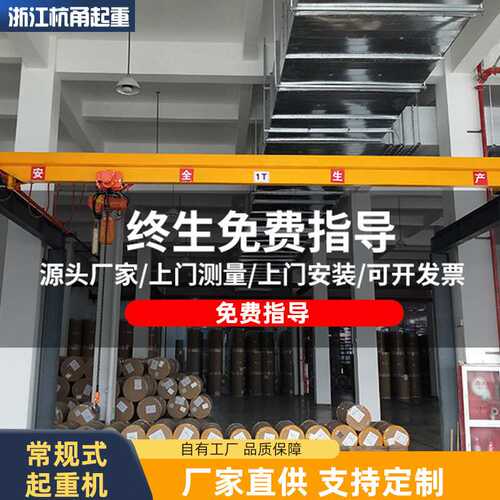 浙江厂家行车行吊LD欧式防爆0.5 1 2 2.8 3 5 10吨电动单梁起重机