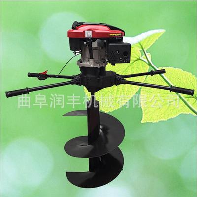 花木种植汽油挖坑机 荔枝树施肥打坑机 河南单人操作汽油挖坑机