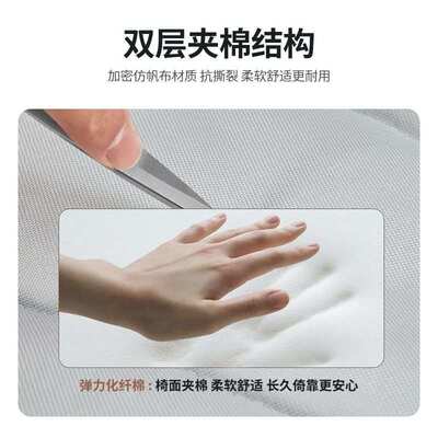 WestTune户外折叠椅阳台卧室休闲椅子家用双人沙发椅双人折叠椅