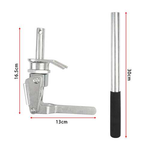 66784工具螺柱安装气门弹簧压缩机拆卸工具适用3/8'' 7/16''