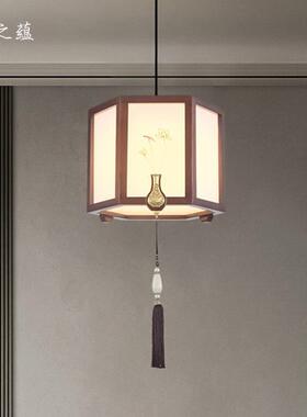 新中式旋转挑空loft公寓楼梯间长吊灯复式楼别墅中空创意简约吊灯