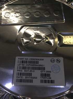 稳压IC LDO CE6230A30M 3.0V SOT23-3 250MA CE6230A30M