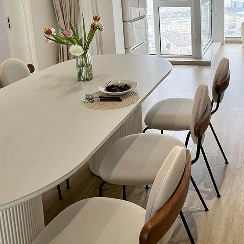 法式奶油风岩板餐桌椅组合大小户型现代简约网红椭圆形家用饭桌椅,电子元器件市场,其它元器件,淘宝优惠券,粉丝福利购,淘宝优惠卷