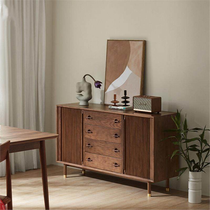 北欧全实木黑胡桃木餐边柜卧室收纳柜现代轻奢樱桃木储物柜收纳柜,电子元器件市场,其它元器件,淘宝优惠券,粉丝福利购,淘宝优惠卷