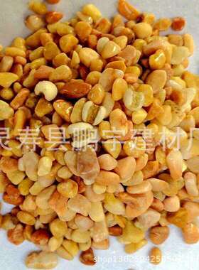 厂家现货供应胶粘石水磨石3-5mm6-9mm白色石子