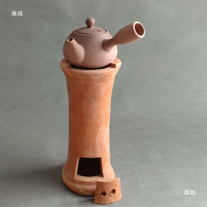 碳炉烧炭炉手工红泥炉风炉陶炉橄榄炭煮茶器木炭小火炉烧水煮茶炉